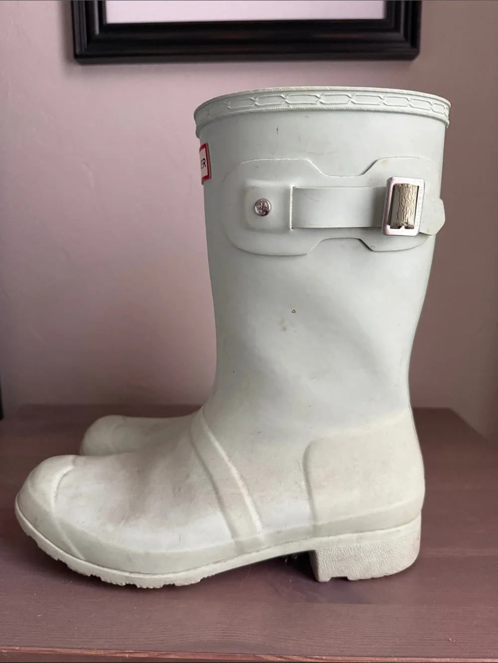 Hunter Mint Green Women's Rain Boots